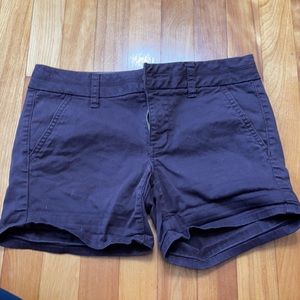 American Eagle Khaki midi shorts